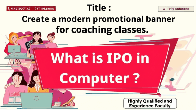 GSDFWhat is IPO in Computer